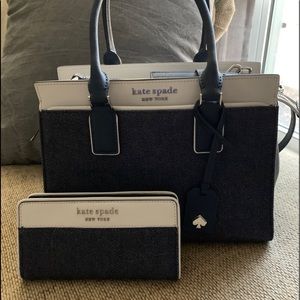 Kate Spade Crossbody Purse and Matching Wallet